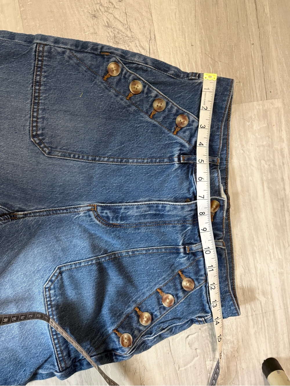LOFT Blue Wide Leg sailor Jeans 26/2 EUC - Picture 4 of 7